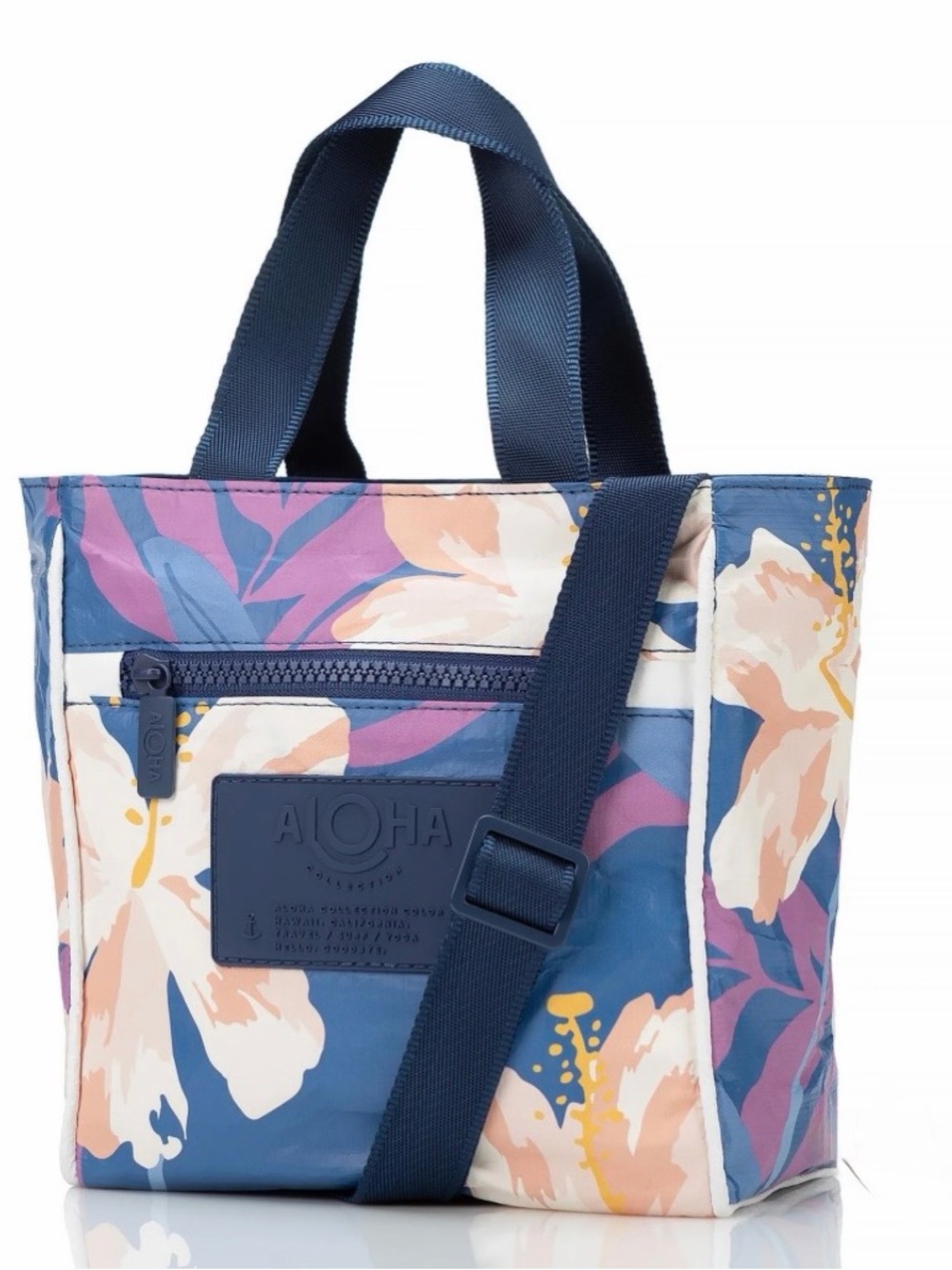 ALOHA Collection special edition Adrift Serene hibiscus crossbody